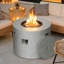 Round Propane Smokeless Fire Pit