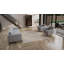 Beige Transitional Wool Rug - 8' x 9'11"