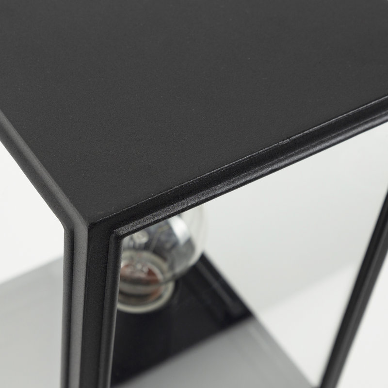Haney Black Steel Pathway Light