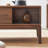 Walnut Solid- Wood Rectangular Coffee Table-112215149