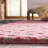 Charbonneau Floral Handmade Tufted Wool Rust/Gold Area Rug-1510804702