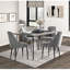 Chaise d'appoint en velours Causby-1826808850