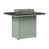 Hammered Top Black with Seafoam Base