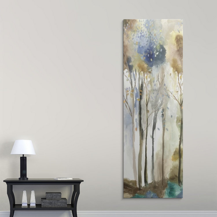 Anjelo " Standing Tall II ", 48" H x 16" W x 1.5" D, Canvas