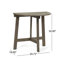 Table bistro pliante d'extérieur en bois d'acacia