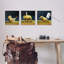 Ensemble de 3 impressions sur toile encadrées-293872453-293872448