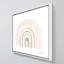 "Boho Rainbow VIII" par Courtney Prahl, reproduction sur toile dans un cadre flottant-292988829-292988824