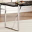 Ensemble de table de salle à manger et 6 chaises avec composants en métal massif-1131216860-1131216851