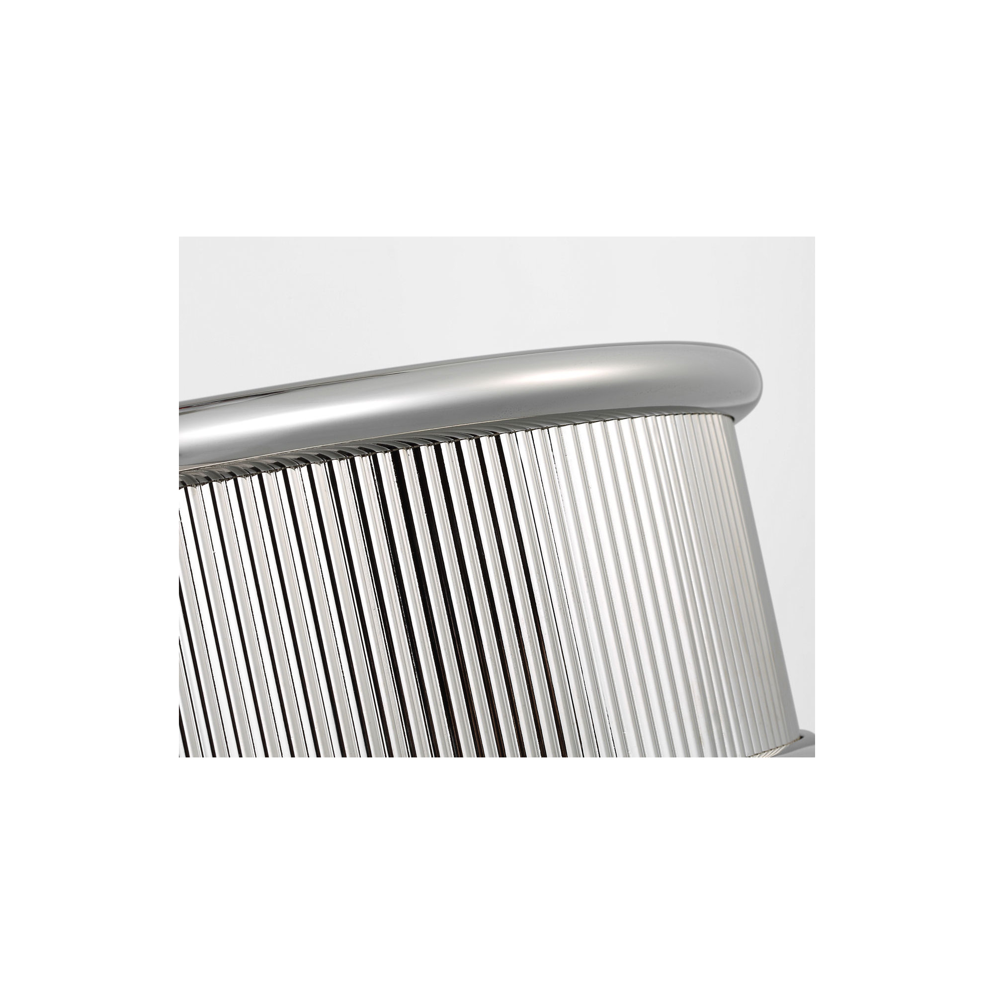 Rigsby Flush Mount, 6" H x 18" W x 18" D, Polished Nickel