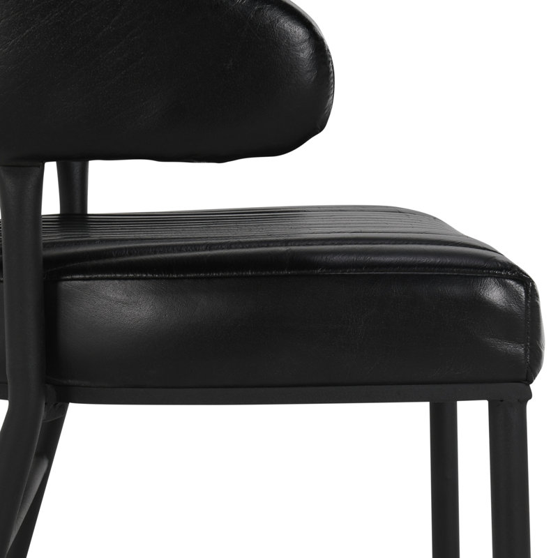 Umbria Stool, Counter Stool (26" Seat Height), Black