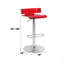 Tabouret de bar à hauteur réglable, siège pivotant, finition en acrylique, mobilier de cuisine moderne, conception élégante-1805997845
