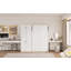 Lit escamotable avec casiers et armoires escamotables-112693534