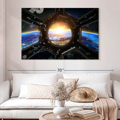 Oberle Space Station Earth View