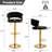 Christal Swivel Upholstered Adjustable Height Counter Stool-2109566883-2099052510