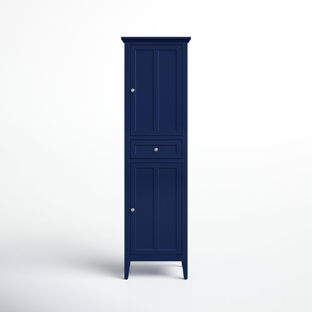 Gardner 21'' W x 73'' H x 18'' D Free-Standing Linen Cabinet Birch Lane™ 