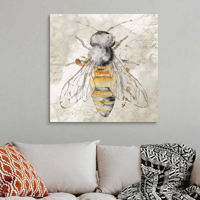 «Queen Bee II» par Eva Watts - reproduction d'art sur toile