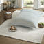 Cozy Blue Multi Bedding Sets, Polyester Comfort, Elegant Farmhouse Style