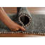 Tapis gris anthracite de style Gabbeh 3 x 6