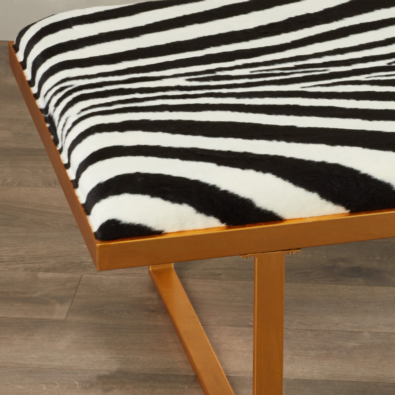 Table basse traîneau, White; Black