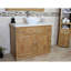 Nya 1000mm Single Bathroom Vanity with Vessel Ceramic Basin-16301821