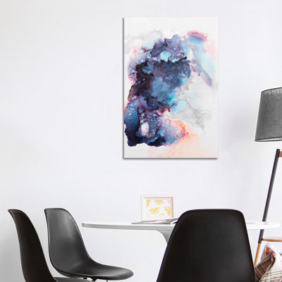 Stormy Sunset by LouLouArtStudio - Wrapped Canvas Painting