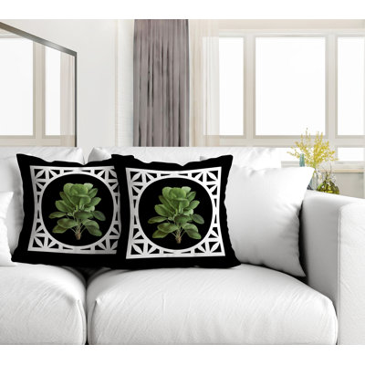  Indoor / Outdoor Square Pillow Cover & Insert