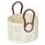 Plastic Fire Resistant Laundry Cart with Wheels-138034372