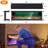3 Sided Electric Fireplace, 80 inches Smart Wi-Fi app/Remote Control Fire place, Realistic RGB LED Flame-376555003