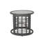 Table d'appoint - élément gris, profondeur de 17,83 po x largeur 16,38 po, table de comptoir à boissons, l 17,93 po de largeur, H 11,98 lb, bureau de placement-844346442