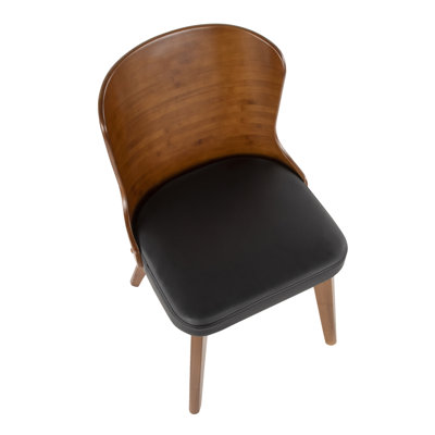 Kristofer 18'' H Faux Leather Upholstered Side Chair