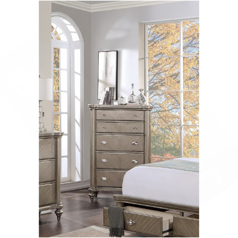 Mobilier de chambre à coucher de luxe 1 pièce