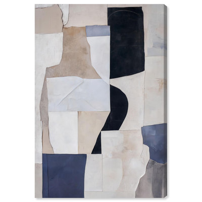 «Folded Form Minimalist Art», reproduction d'art sur toile par Art Remedy