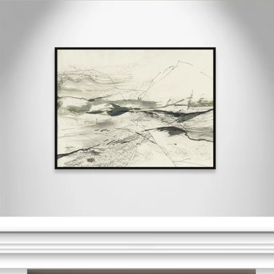 Green Sketches Print by PI Studio