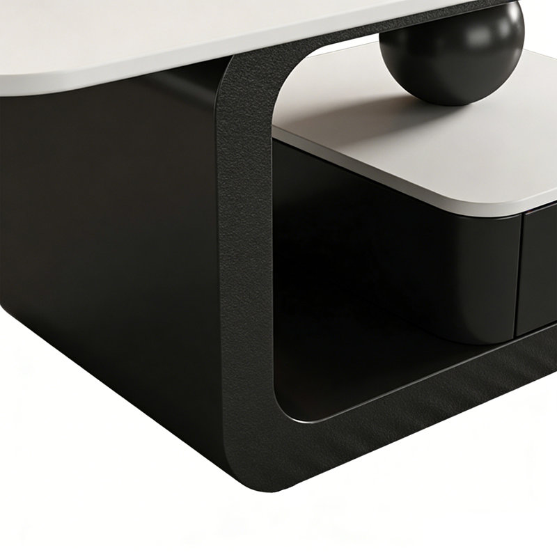 Chestertown, 16.53" H x 47.24" L x 23.62" W, White, Black