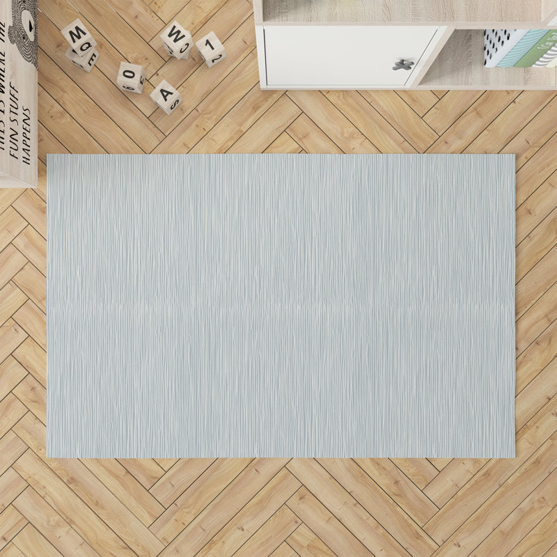Tapis de jeu bleu ardoise Tess, Bleu ardoise / bleu