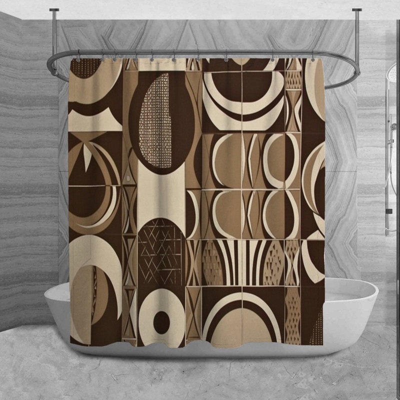 Rideau de douche Beckinsale, H 73 po x l 70 po
