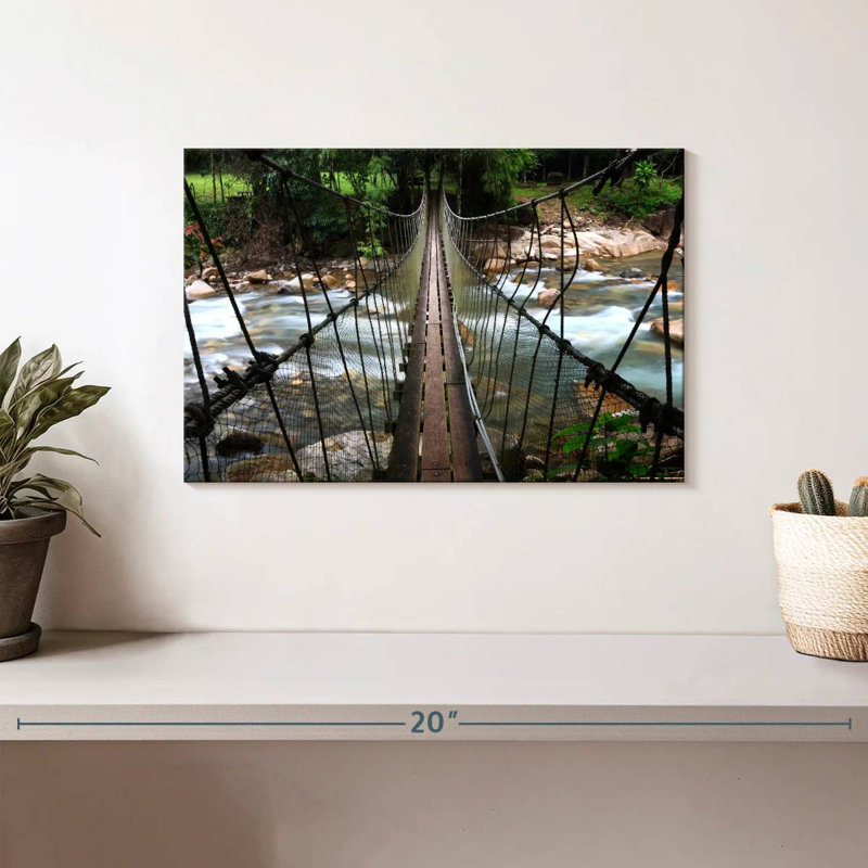 Lilie Steep Rope Bridge, H 8 po x l 12 po