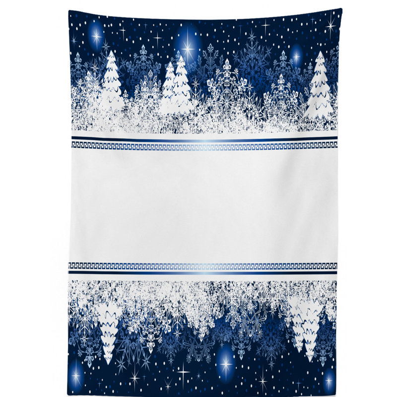 Christmas Tablecloth, 70" L x 52" W