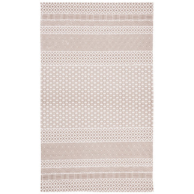 Yoko Hand Loomed Cotton Geometric Rug