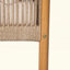 Méridienne d'extérieur moderne avec structure en bois massif et coussins en polyester confortables, parfaits pour la terrasse, le jardin ou le balcon