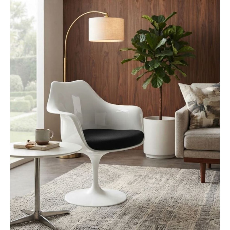 Chaise avec accoudoirs Krishna