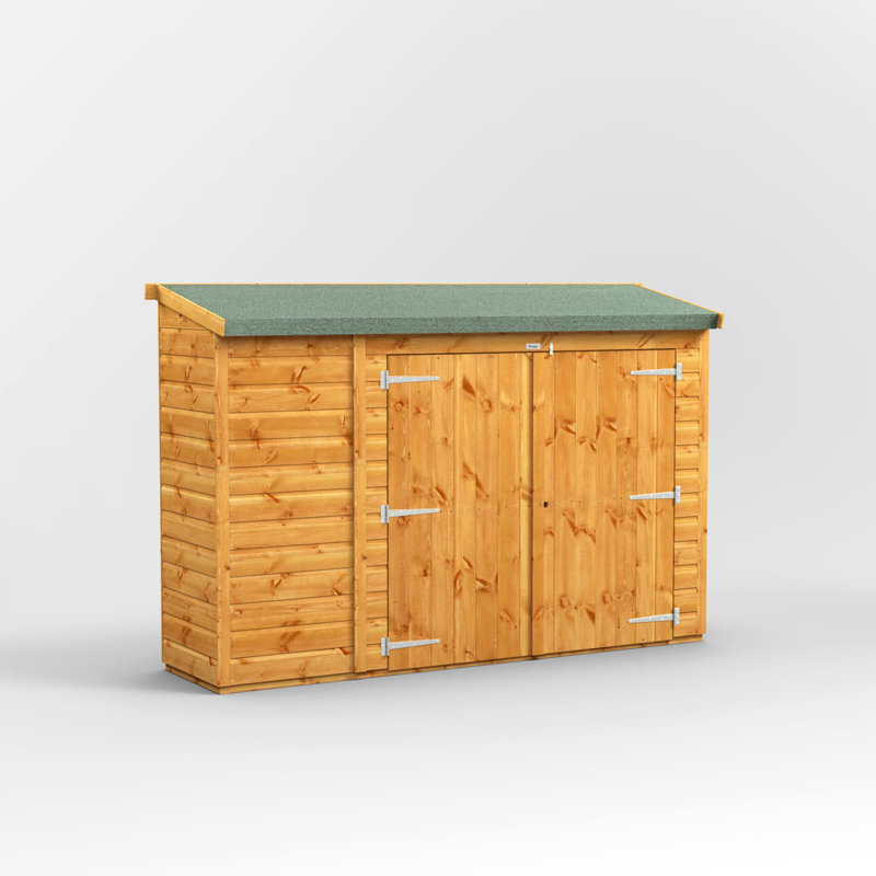 Powersheds Pent Timber Tongue & Groove Bike Shed