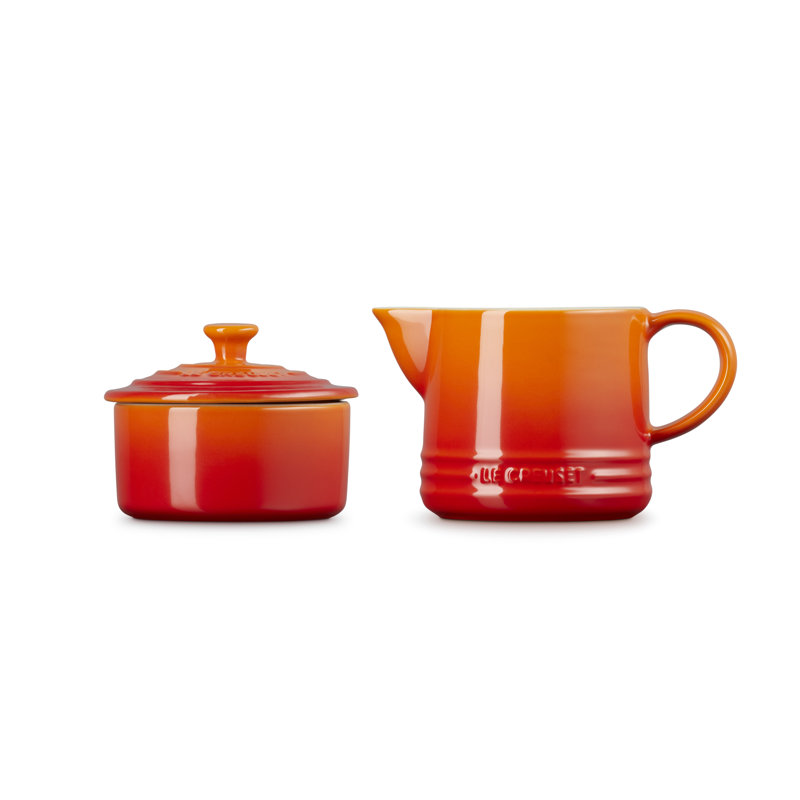 Le Creuset Stoneware Milk & Sugar Set, Volcanic