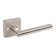 Masna Privacy Door Lever with Square Rosette