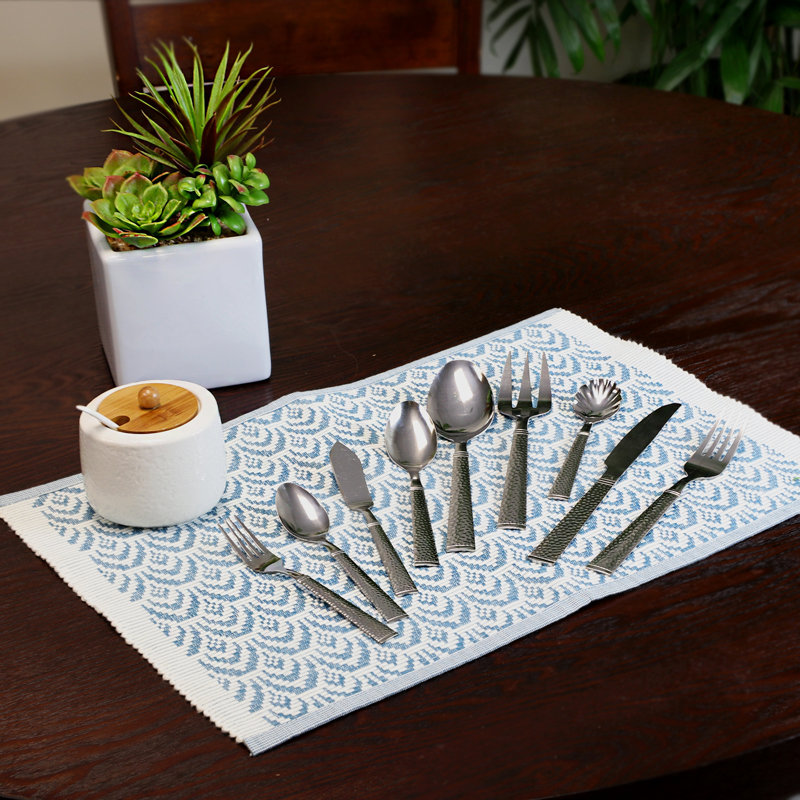 Gibson Prato 24-Piece Stainless Steel Flatware Set