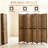 6 Panel 6FT Hand-Woven Bamboo Room Divider