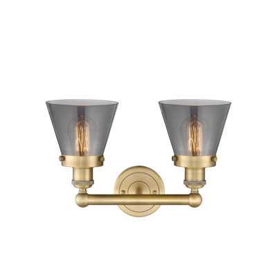 Éclairage pour meuble-lavabo à 2 lumières à intensité variable Cornville