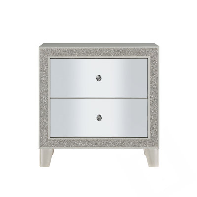 Nightstand With Spacious Drawers And Durable Construction For Elegant Bedrooms