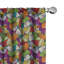 Paire de rideaux semi-transparents avec passe-tringle-45983879