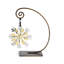 Snowflake 4'' Handmade Christmas Holiday Shaped Ornament